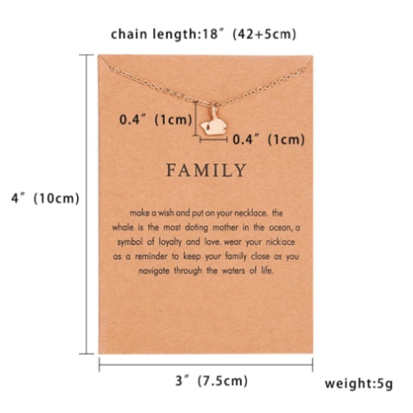 Family Boho Indie Layering Gold Charm Necklace - Picture 4 of 6